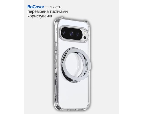 Чохол до мобільного телефона BeCover Aura Fold Google Pixel 9 / 9 Pro / 10 / 10 Pro Transparent (714137)