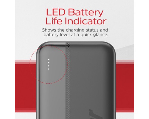 Батарея універсальна Energizer 30000mAh 15W 3A, USB-А, 2хUSB-C Black (UE30050CC)