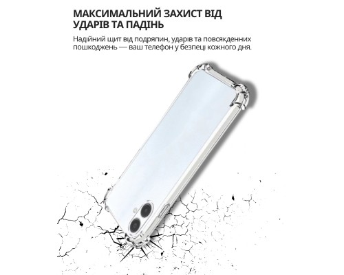 Чохол до мобільного телефона BeCover Anti-Shock Tecno Spark Go 2 (KM4) Clear (714705)