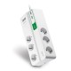 Мережевий фільтр живлення APC Essential SurgeArrest 6 outlets + 2 USB (5V, 2.4A) port (PM6U-RS)