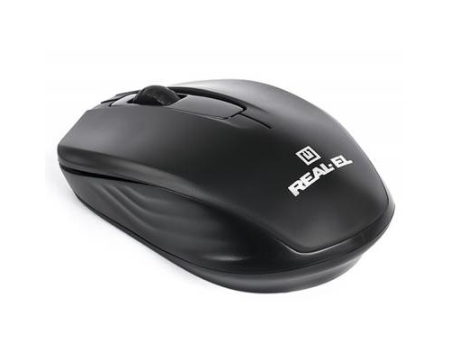 Мишка REAL-EL RM-304 black