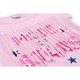 Набір дитячого одягу Breeze футболка із зірочками з шортами (9036-110G-pink)