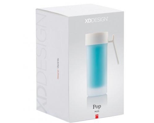 Термокружка XD Modo Pop 275ml голубой (P432.385)