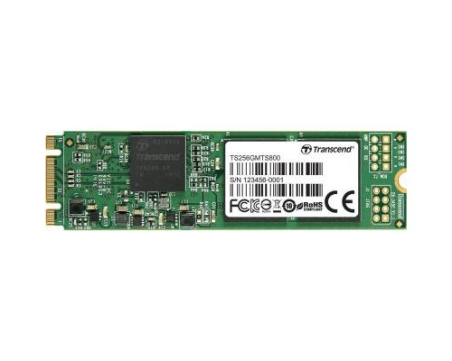 Накопичувач SSD M.2 2280 256GB Transcend (TS256GMTS800S)