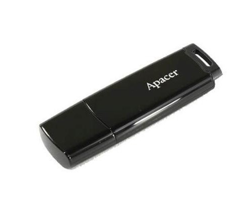 USB флеш накопичувач Apacer 32GB AH336 Black USB 2.0 (AP32GAH336B-1) 