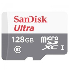 Карта пам'яті SanDisk 128GB microSDXC class 10 UHS-I Ultra (SDSQUNS-128G-GN6MN)