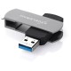 USB флеш накопичувач eXceleram 128GB P2 Series Gray/Black USB 3.1 Gen 1 (EXP2U3GB128) 