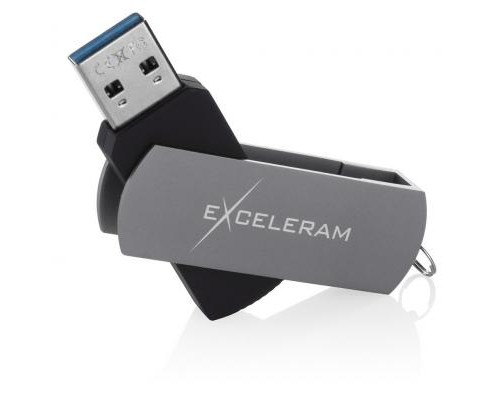 USB флеш накопичувач eXceleram 128GB P2 Series Gray/Black USB 3.1 Gen 1 (EXP2U3GB128) 