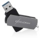 USB флеш накопичувач eXceleram 128GB P2 Series Gray/Black USB 3.1 Gen 1 (EXP2U3GB128) 