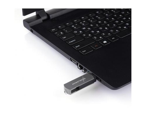 USB флеш накопичувач eXceleram 128GB P2 Series Gray/Black USB 3.1 Gen 1 (EXP2U3GB128) 