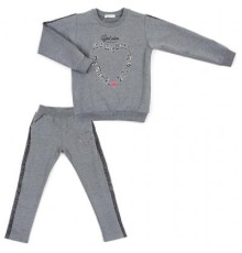 Набір дитячого одягу Breeze з срібними лампасами (12973-128G-gray)
