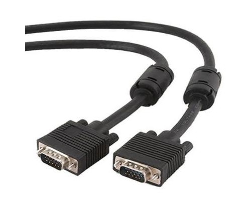 Кабель мультимедійний VGA 1.8m HD15M Pro black REAL-EL (EL123500043) 
