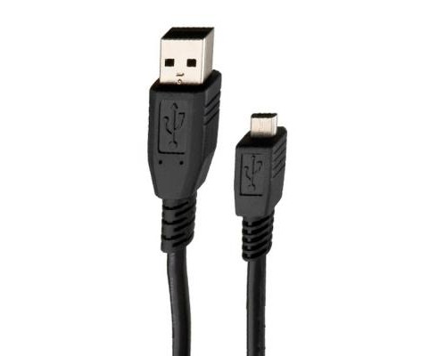 Зарядний пристрій Florence 2USB 3A + microUSB cable Black (FW-2U030B-M)