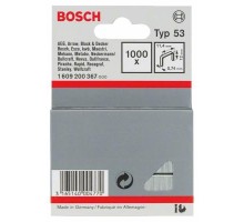 Скоби для будівельного степлера Bosch 12мм ТИП 53, 1000шт (1.609.200.367)