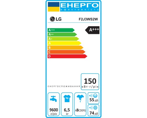 Пральна машина LG F2J3WS2W