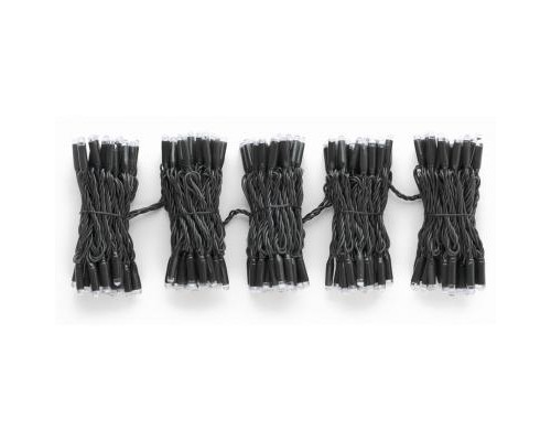 Гірлянда Twinkly Smart LED Pro Curtain RGBW 250, AWG22, IP65, чорний (TWP-CU-CA-05X50SPP-B)