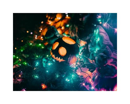 Гірлянда Twinkly Smart LED Pro Curtain RGBW 250, AWG22, IP65, чорний (TWP-CU-CA-05X50SPP-B)