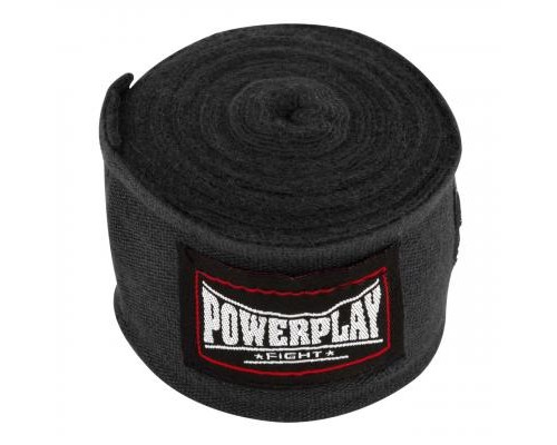 Бинт для спорту PowerPlay 3047 4 м Black (PP_3047_4m_Black)