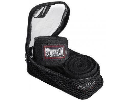 Бинт для спорту PowerPlay 3047 4 м Black (PP_3047_4m_Black)