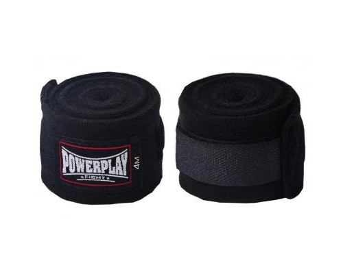 Бинт для спорту PowerPlay 3047 4 м Black (PP_3047_4m_Black)