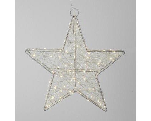 Ялинкова іграшка Luca Lighting Зірка 9*4*9 см (8718861432817) Ялинкова іграшка Luca Lighting Зірка 9*4*9 см (8718861432817)