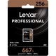 Карта пам'яті Lexar 256GB SDXC class 10 UHS-I U3 V30 667x Professional (LSD256B667)