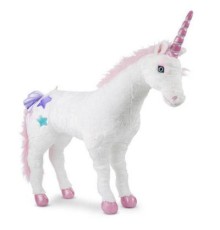 М'яка іграшка Melissa&Doug Великий плюшевий єдиноріг Джамбо (MD18801)