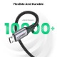 Дата кабель USB 2.0 AM to Micro 5P 2.0m US290 Aluminum Braid Black Ugreen (60148)