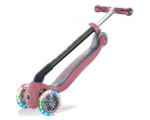 Самокат Globber Go Up Deluxe Lights Led 5 в 1 рожевий (646-210)