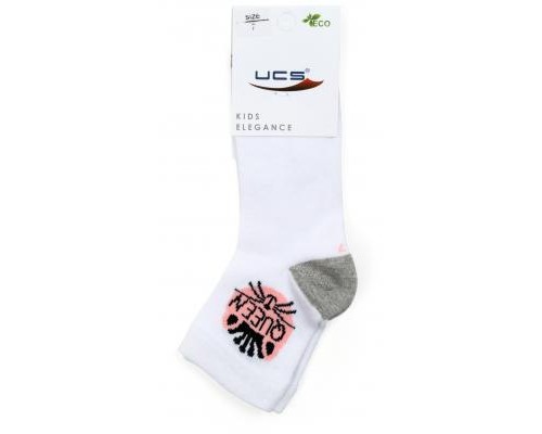 Шкарпетки дитячі UCS Socks з котиками (M0C0101-2115-1G-white)