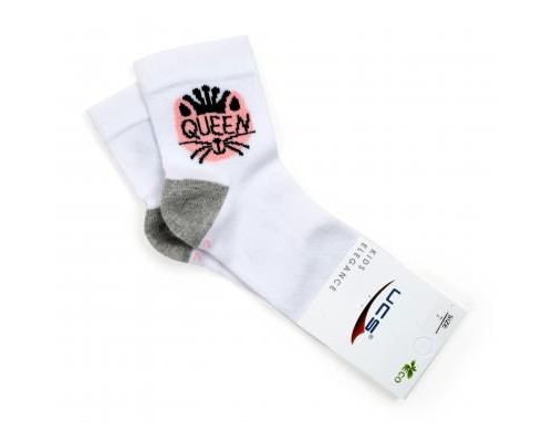 Шкарпетки дитячі UCS Socks з котиками (M0C0101-2115-1G-white)