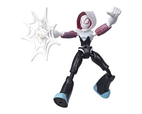 Фігурка для геймерів Hasbro Spider-Man Bend and flex Гвен Привид-павук 15 см (E7335_E7688)