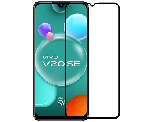 Скло захисне PowerPlant Full screen Vivo V20 SE, Black (GL609444)