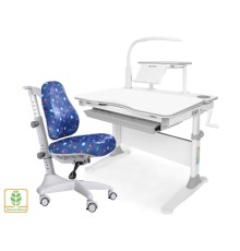 Парта з кріслом Evo-kids Evo-40 G + Y-528 F