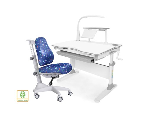 Парта з кріслом Evo-kids Evo-40 G + Y-528 F