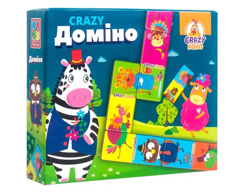 Настільна гра Vladi Toys Crazy Доміно (VT8055-10)