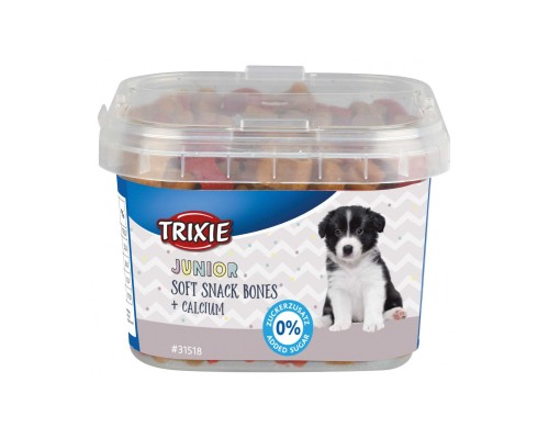Ласощі для собак Trixie Junior Soft Snack Bones з кальцієм 140 г (4011905315188)