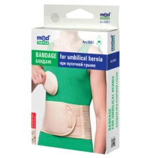 Бандаж MedTextile Бандаж при пупочній грижі, розмір M/L, люксшт (4820137292798)