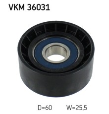 Ролик натягувача ременя SKF VKM 36031
