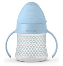 Поїльник-непроливайка Suavinex Memories Історії Малюків,з силіконовим носиком, Блакитна, 150 мл (300825/4)