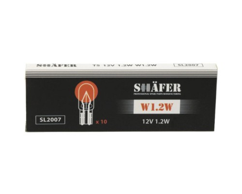Автолампа SHAFER 12V1.2WW1.2W (SL2007)