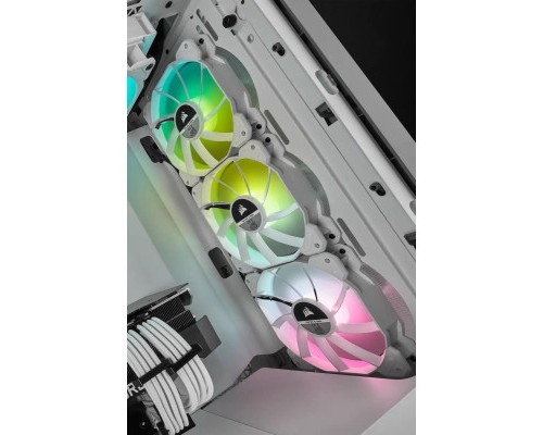 Кулер до корпусу Corsair SP120 RGB ELITE White (CO-9050137-WW)