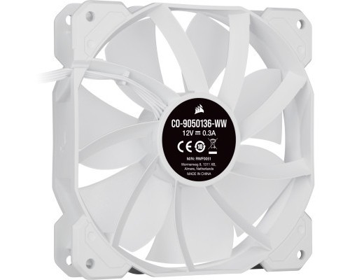 Кулер до корпусу Corsair SP120 RGB ELITE White (CO-9050137-WW)