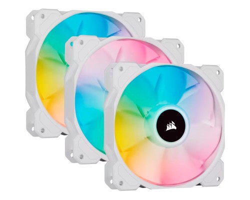 Кулер до корпусу Corsair SP120 RGB ELITE White (CO-9050137-WW)