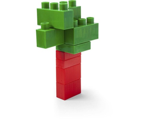 Конструктор Wader Kids Blocks 70 елементів в банці (41295)
