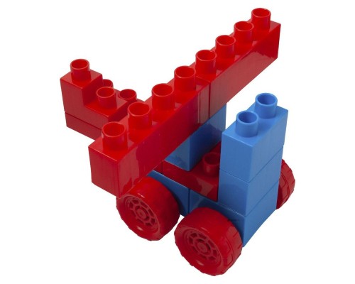 Конструктор Wader Kids Blocks 70 елементів в банці (41295)