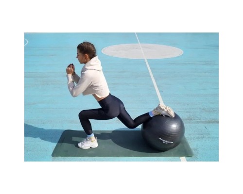 М'яч для фітнесу Power System PS-4011 Pro Gymball 55 см Black (4011BK-0)