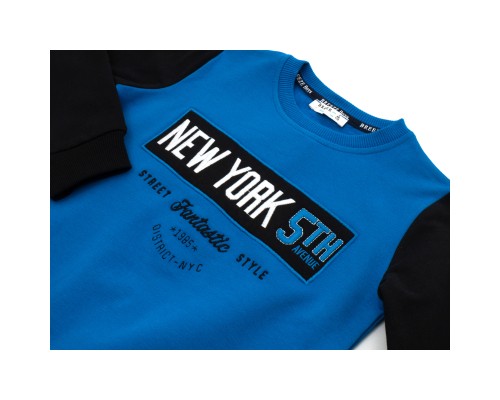 Спортивний костюм дитячий Breeze NEW YORK (13678-128B-blue)