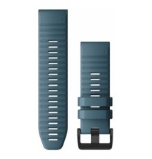 Ремінець до смарт-годинника Garmin fenix 6X 26mm QuickFit Lakeside Blue Silicone (010-12864-03)