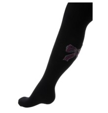 Колготки дитячі UCS Socks з бантом (M0C0301-1410-122G-black)
